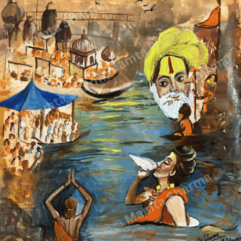 Mahakumbh Series Painting 1