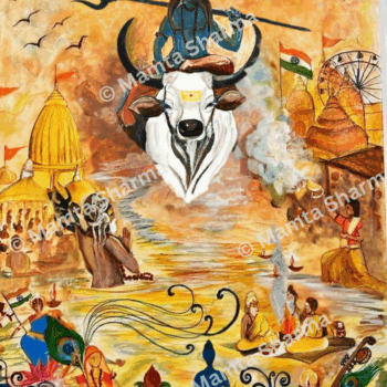 Mahakumbh Series Painting 2